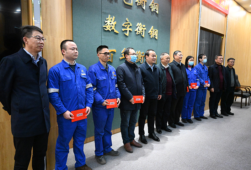 市長朱健來衡鋼走訪慰問送溫暖